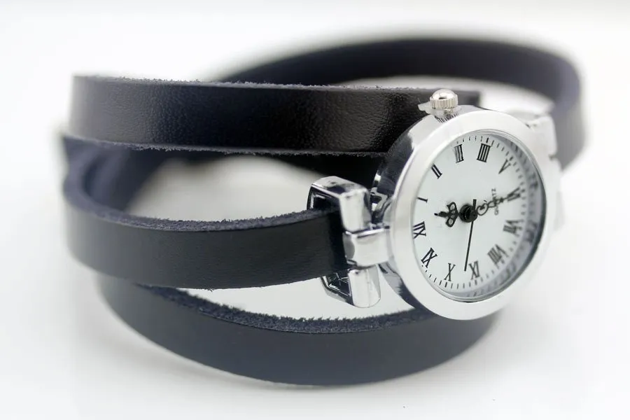 Multilayered Wrap Bracelet Women's Watches
