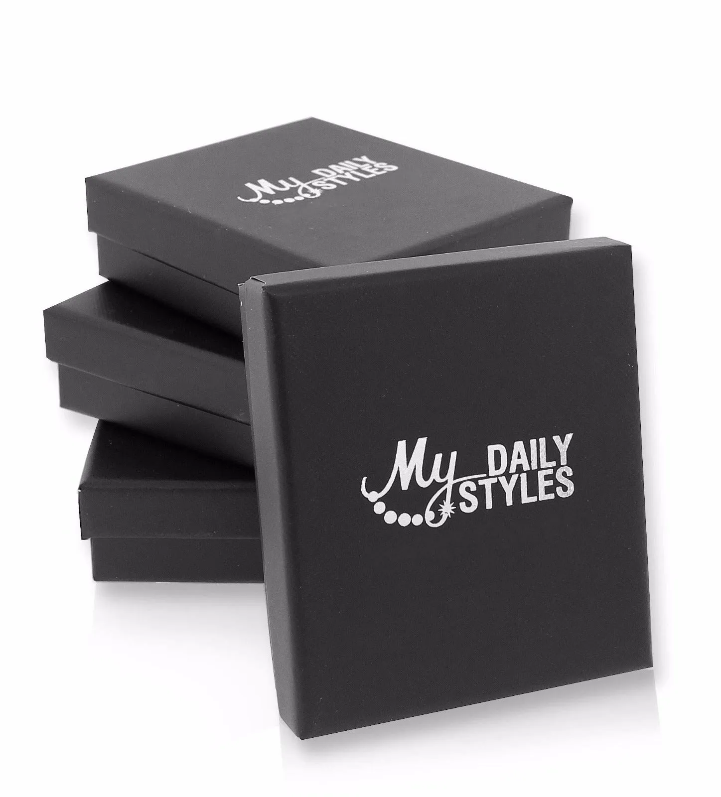 My Daily Styles Stainless Steel Silver-Tone Gold-Tone Three Interlocked Stretch Bracelets