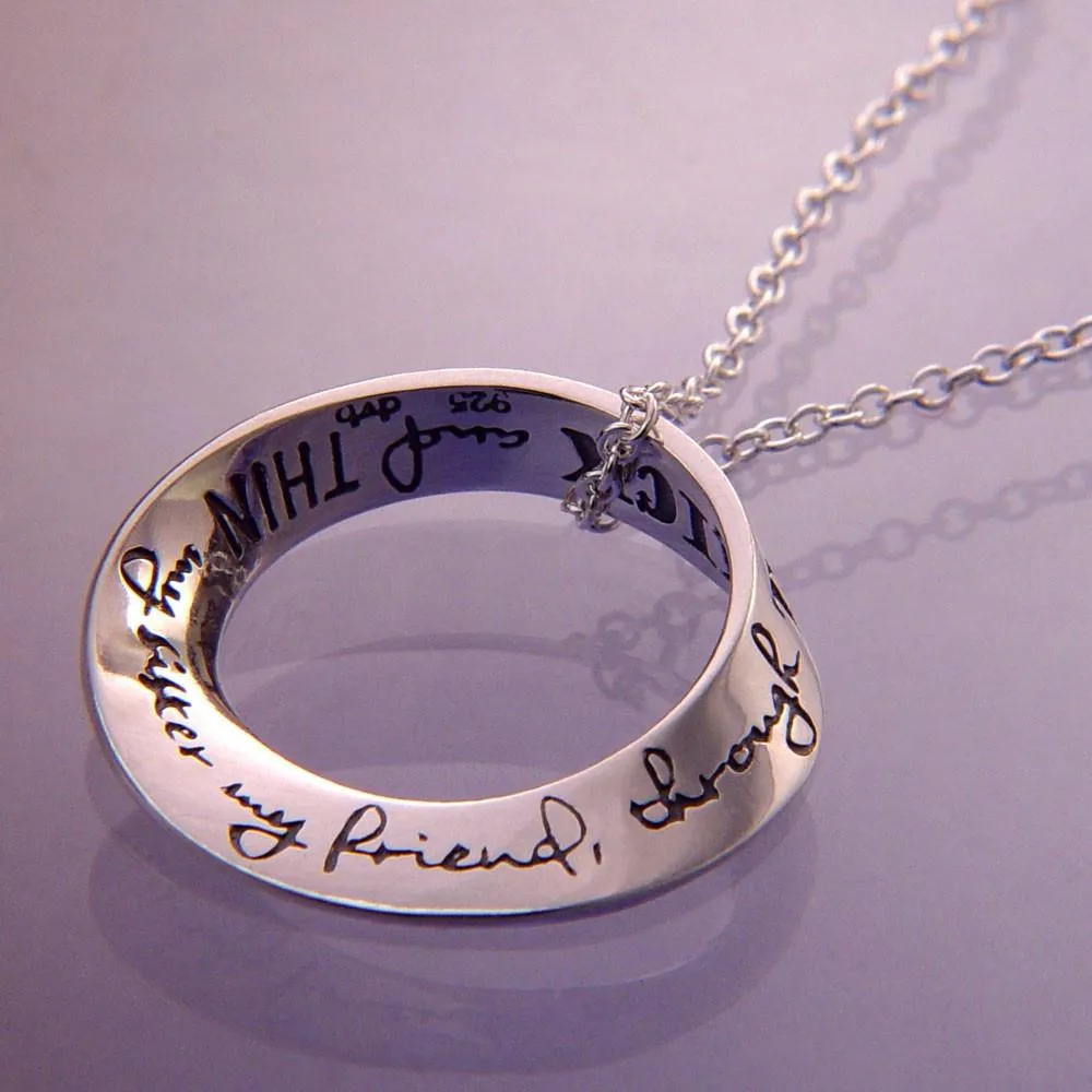 My Sister, My Friend Through Thick And Thin Necklace