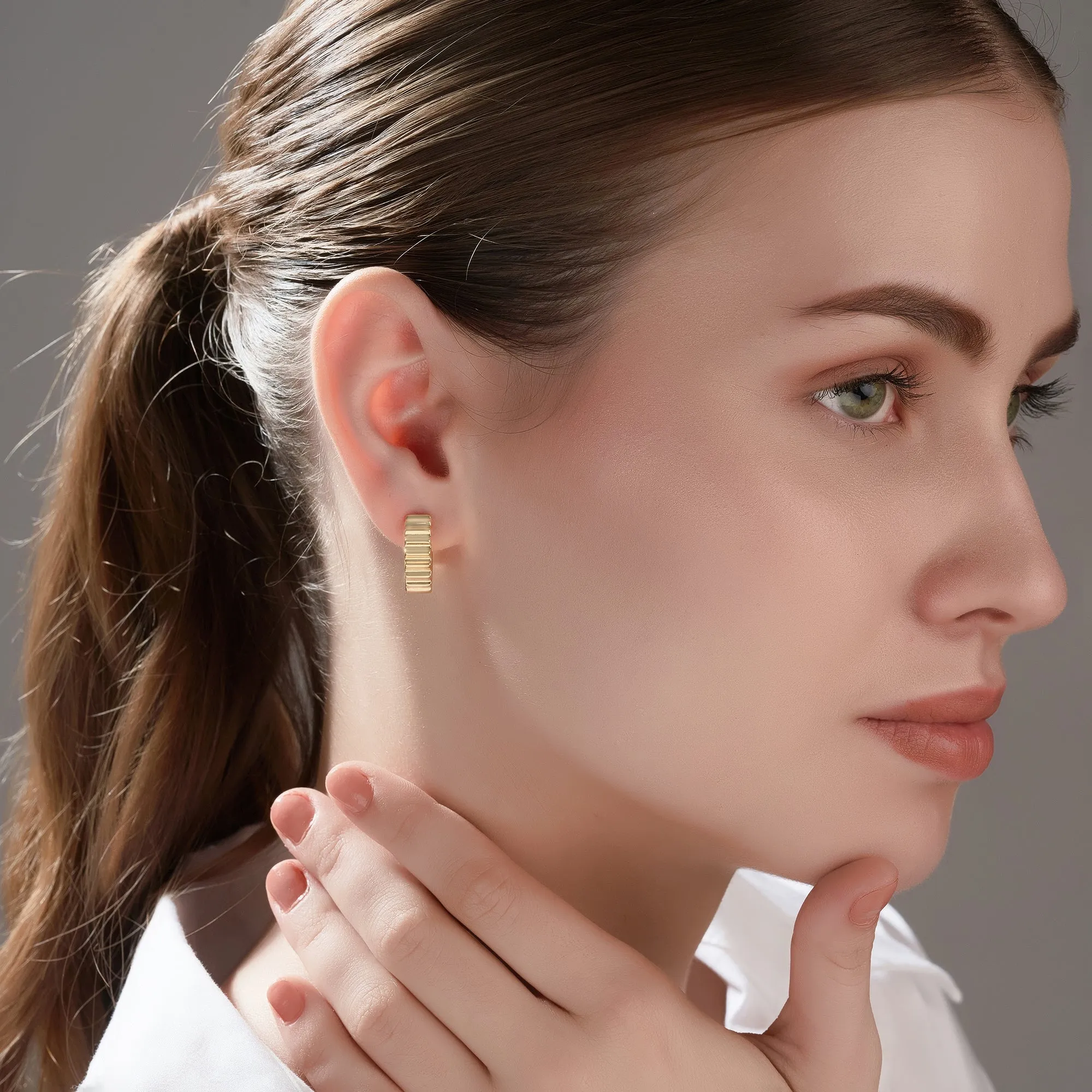 Mysha Circle of Expression Earrings
