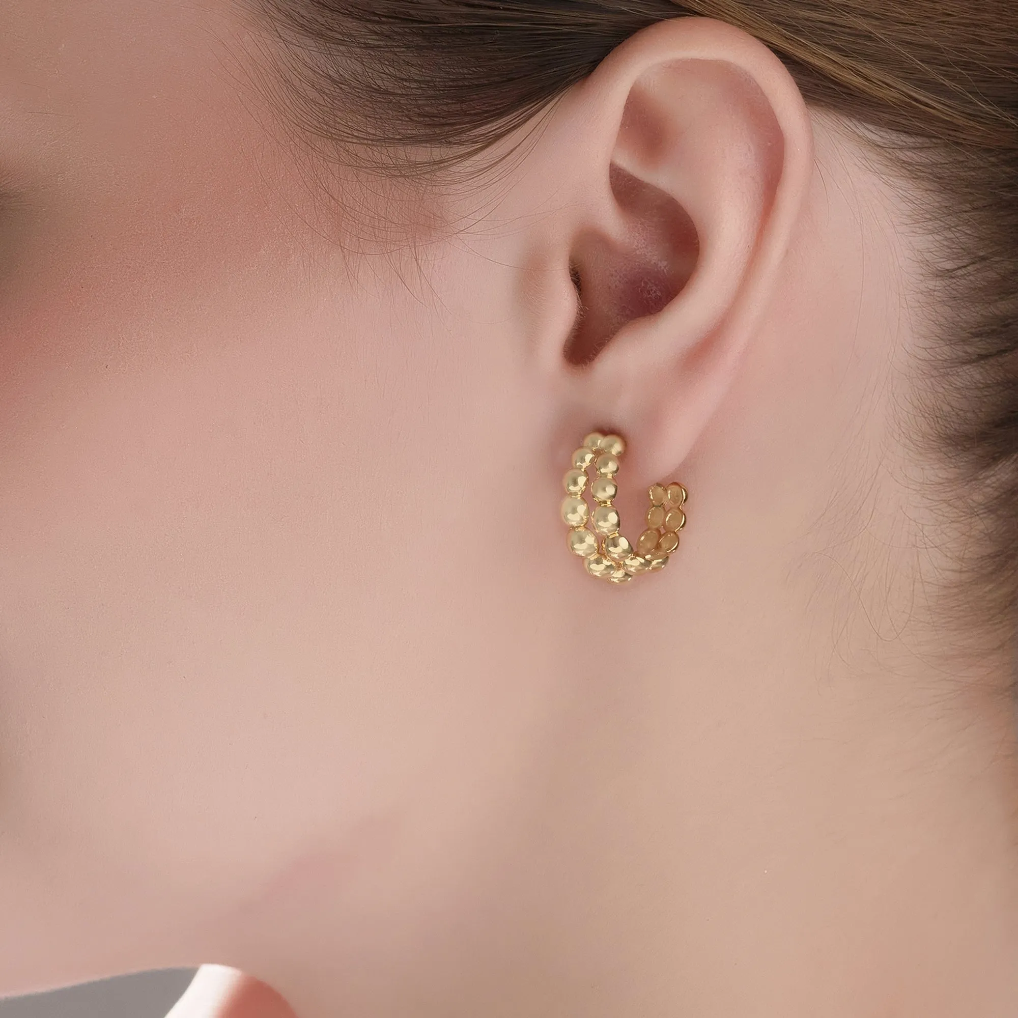 Mysha Circle of Expression Earrings
