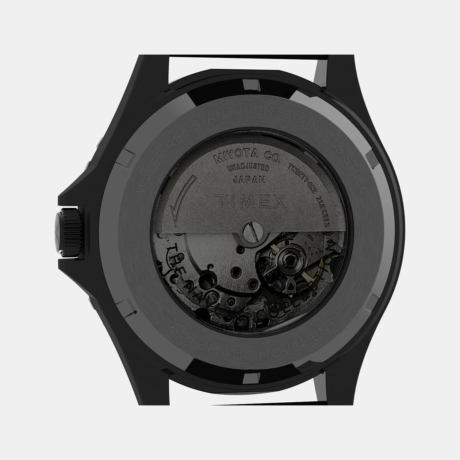 Navi XL Men's Black Automatic Watch TW2U99900U9