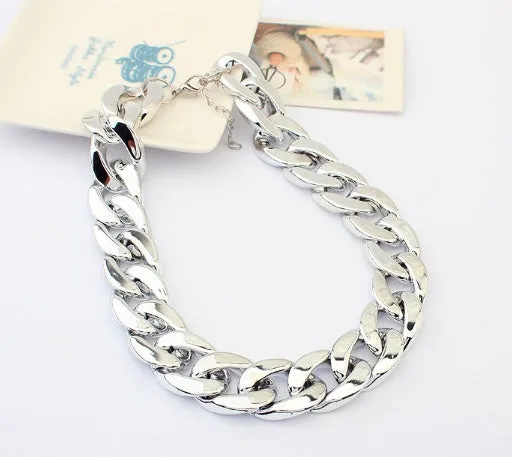 New Fashion Thick Chain Necklaces A214G Necklaces & Pendants Women's Jewelry