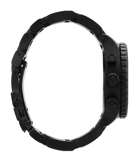 Nixon 42-20 Chrono Black Dial Steel Men's Watch Men's Watch A037-001