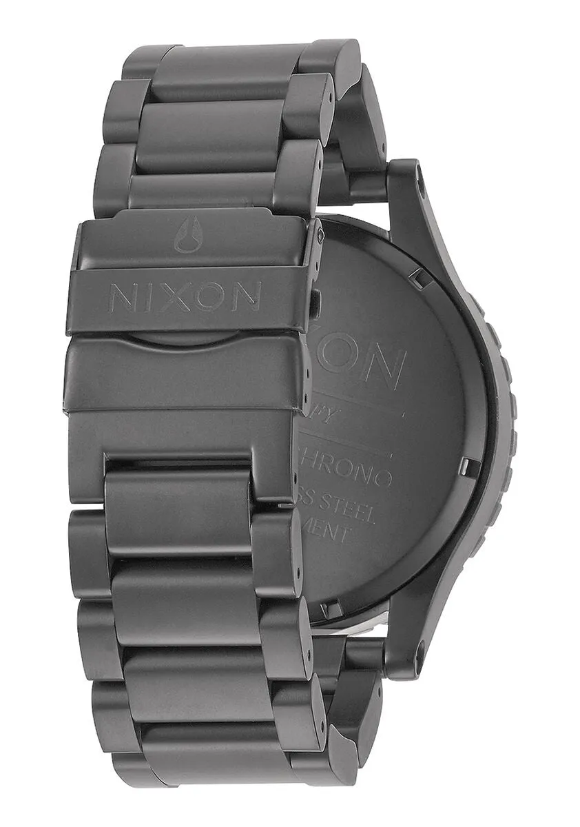 Nixon 51-30 All Gunmetal & White Men's Watch Men's Watch A083-681