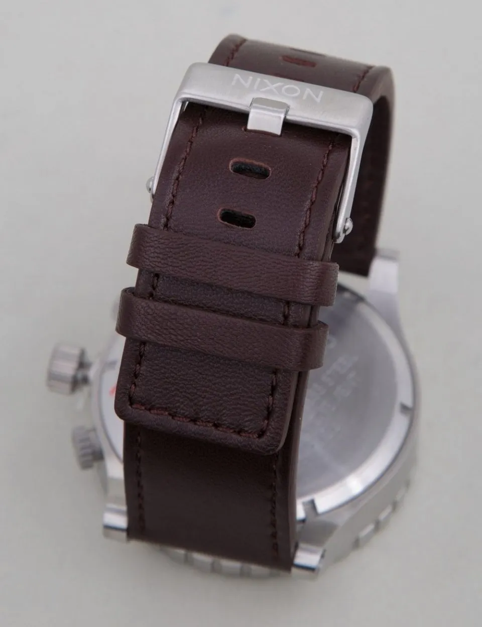 Nixon 51-30 Chrono Leather Navy & Brown Men's Watch Men's Watch A124-897