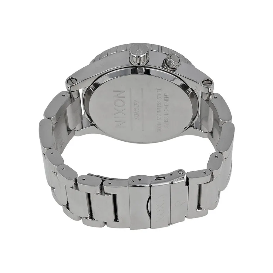Nixon 51-30 High Polish / Black Men's Watch A057487 A0571487