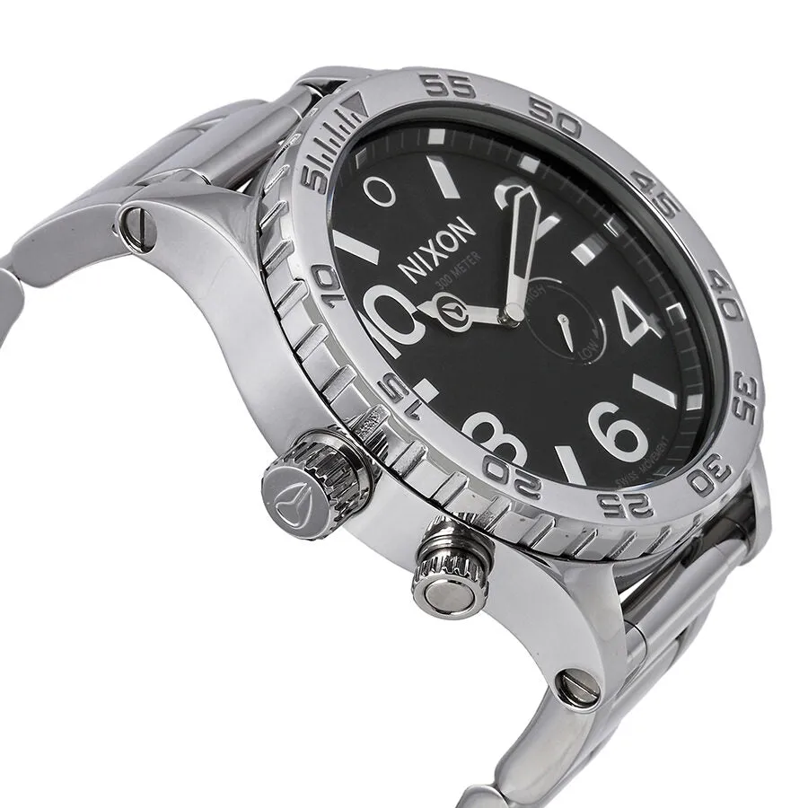 Nixon 51-30 High Polish / Black Men's Watch A057487 A0571487