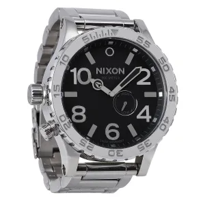 Nixon 51-30 High Polish / Black Men's Watch A057487 A0571487