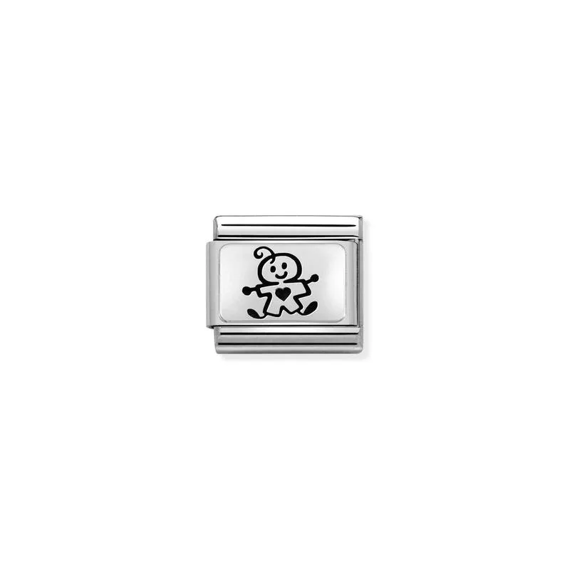 Nomination Composable Link Baby Boy, Silver
