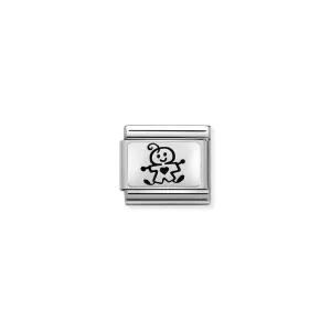 Nomination Composable Link Baby Boy, Silver