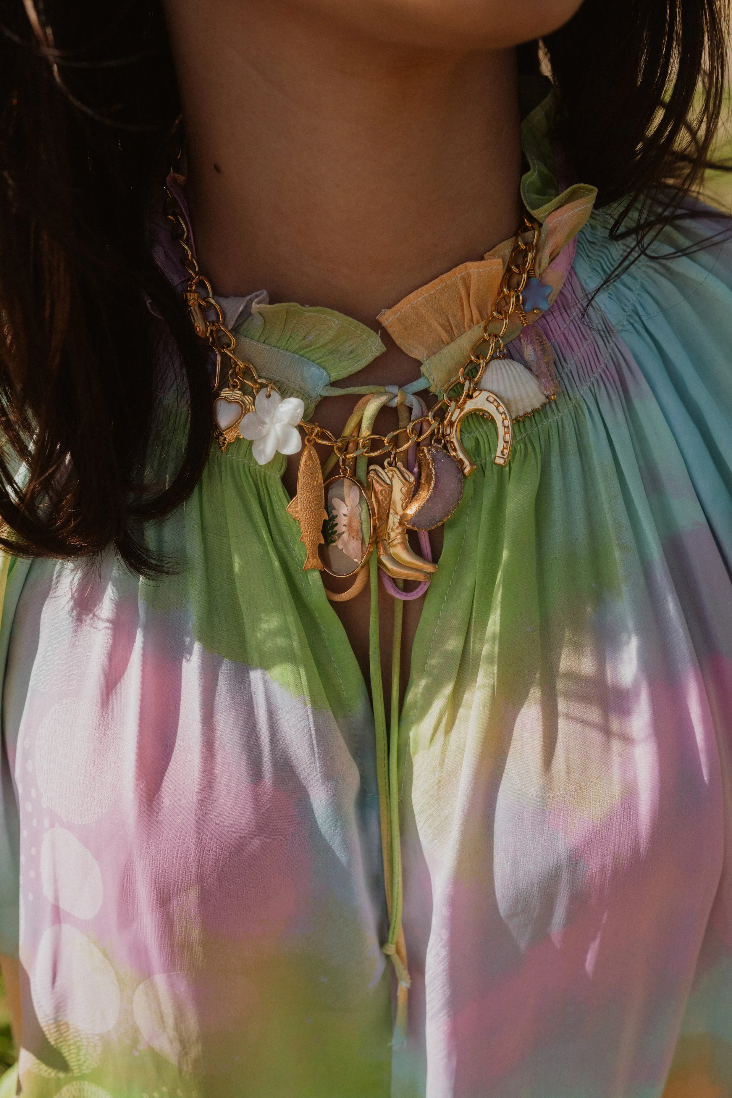 Ocean Cowgirl Charm Necklace