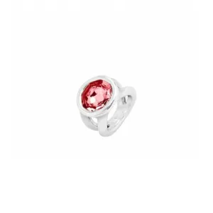 On My Own Ring, Silver/Pink