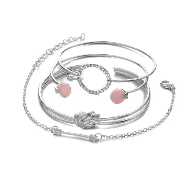 Opulence Charm Bracelet Set