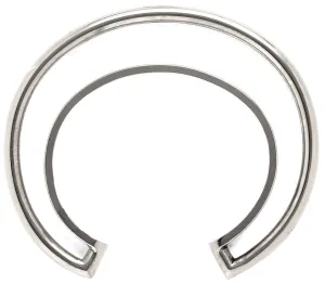 Orbital Bangle in Silver