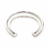 Orbital Bangle in Silver