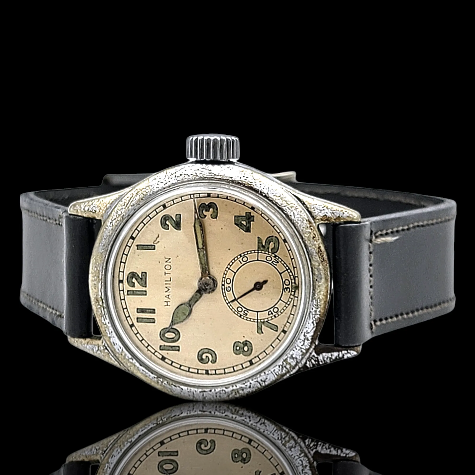 Original Hamilton U.S.N. BuShips Watch Grade 987A 1940's