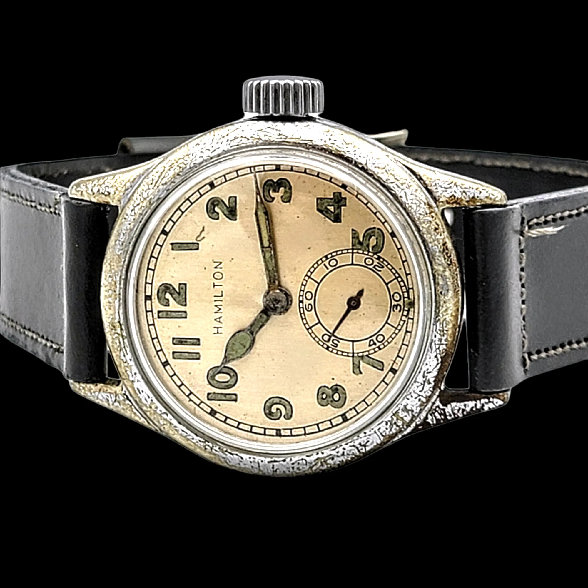 Original Hamilton U.S.N. BuShips Watch Grade 987A 1940's