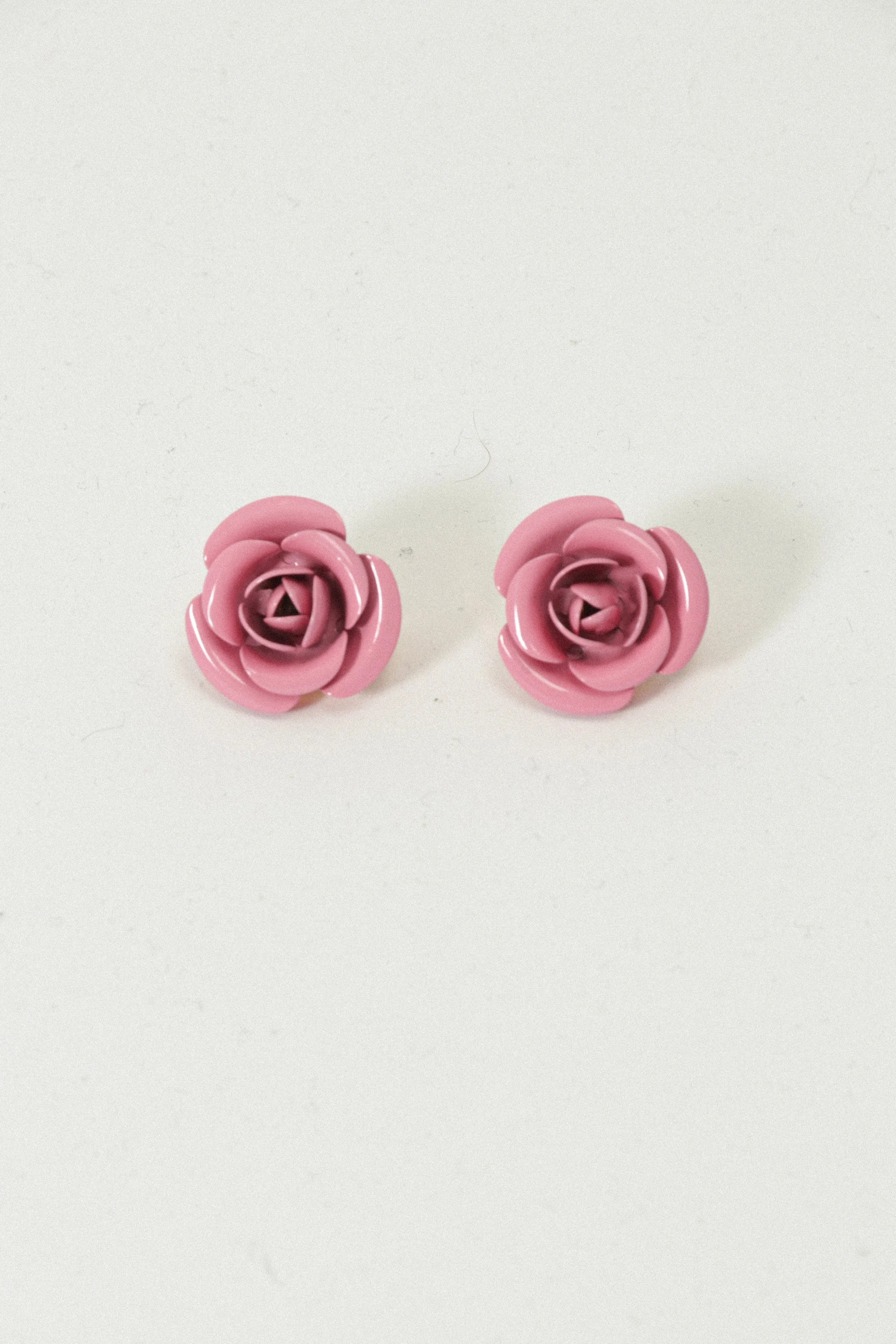 Oversized Rose Earrings
