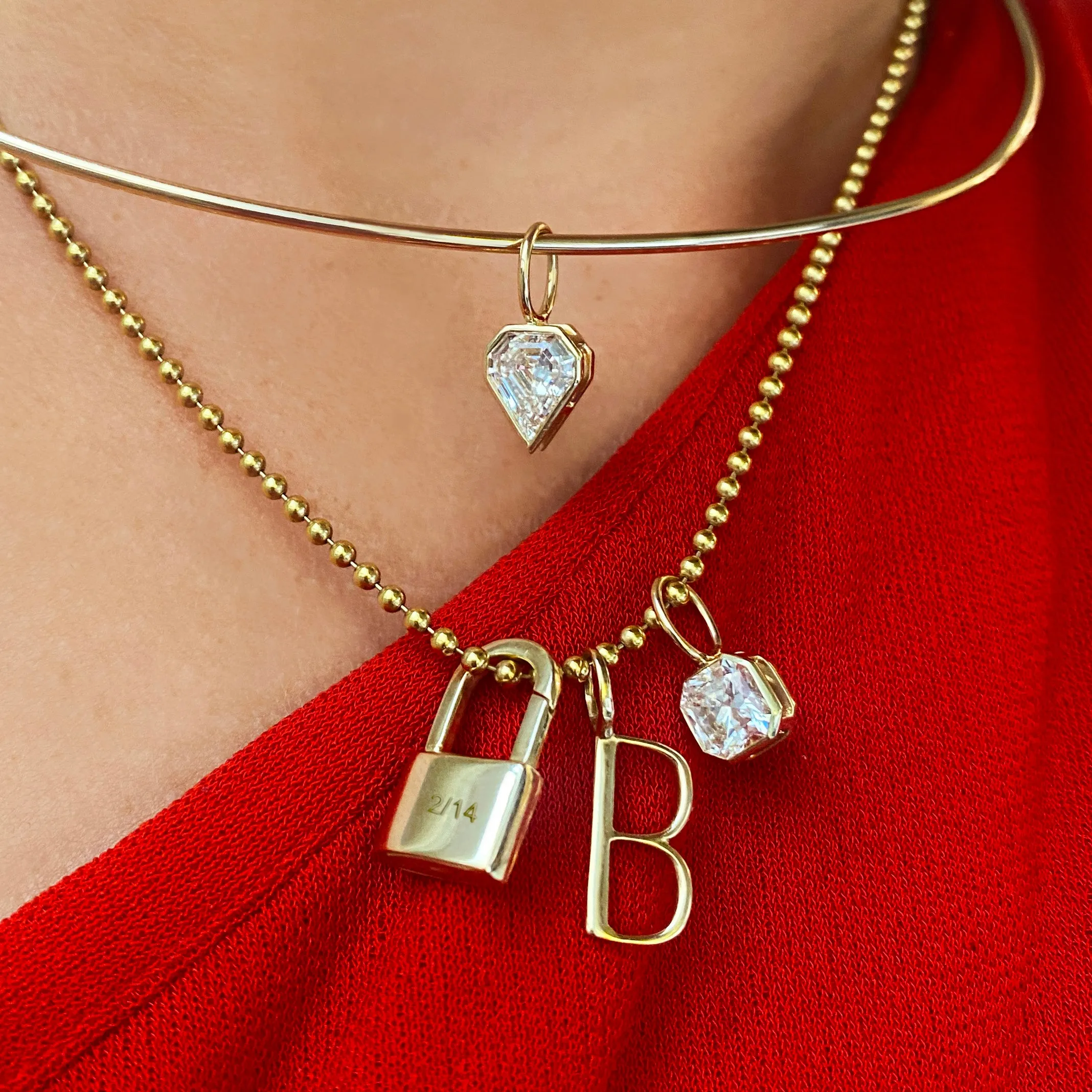 Padlock Charm