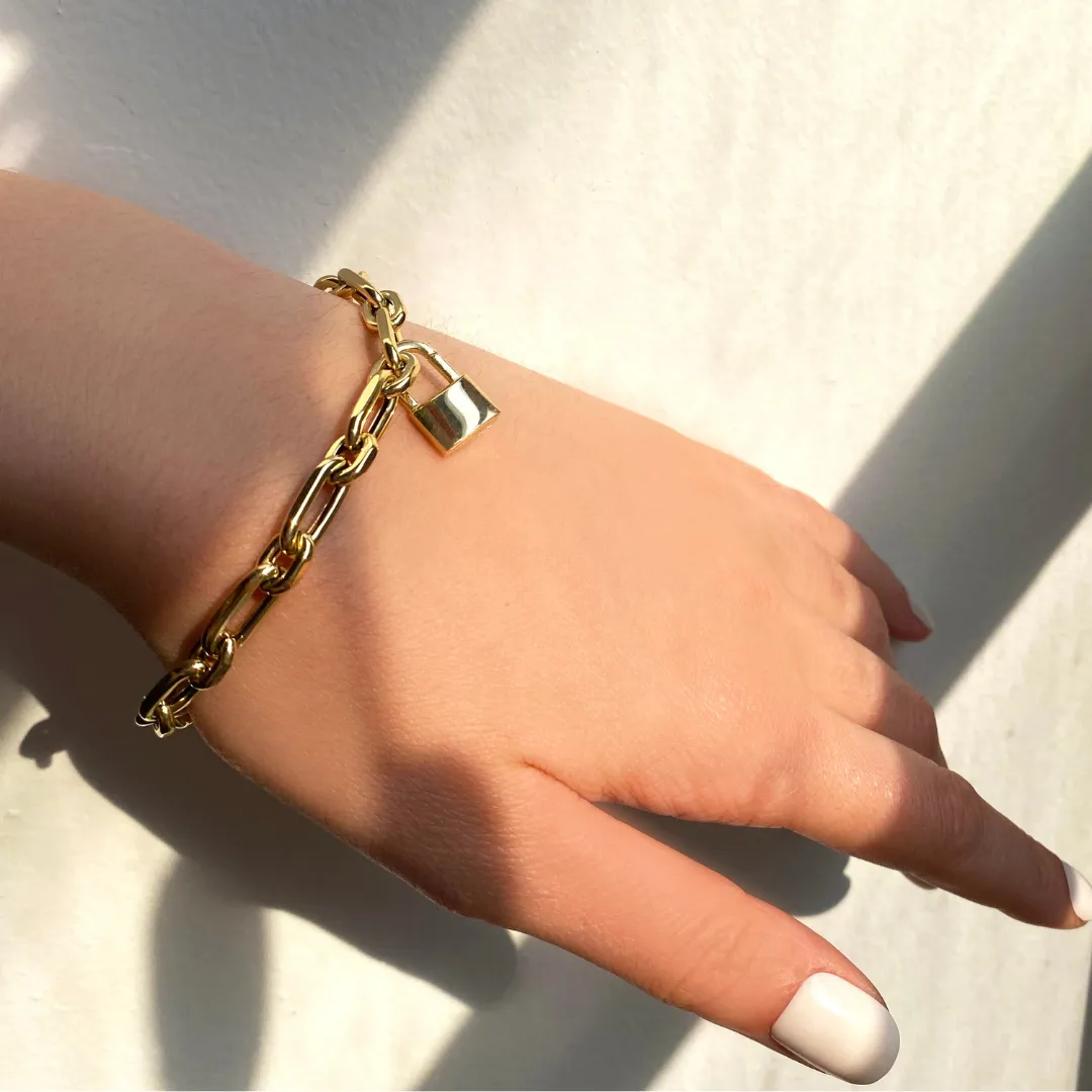 Padlock Charm