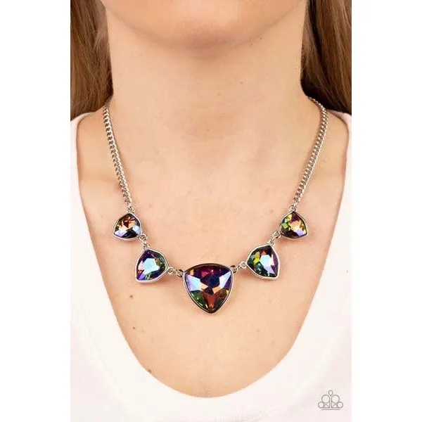 Paparazzi Cosmic Constellations - Multi Necklace & Earrings Set