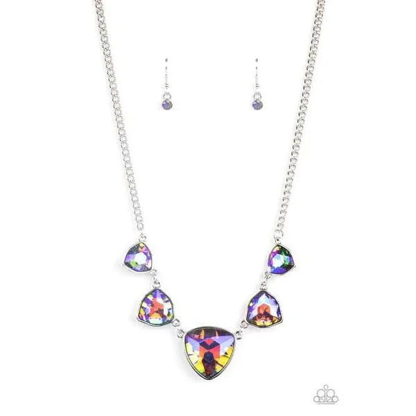 Paparazzi Cosmic Constellations - Multi Necklace & Earrings Set