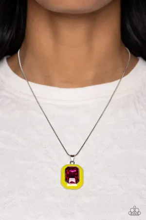 Paparazzi Emerald Energy - Multi Necklace
