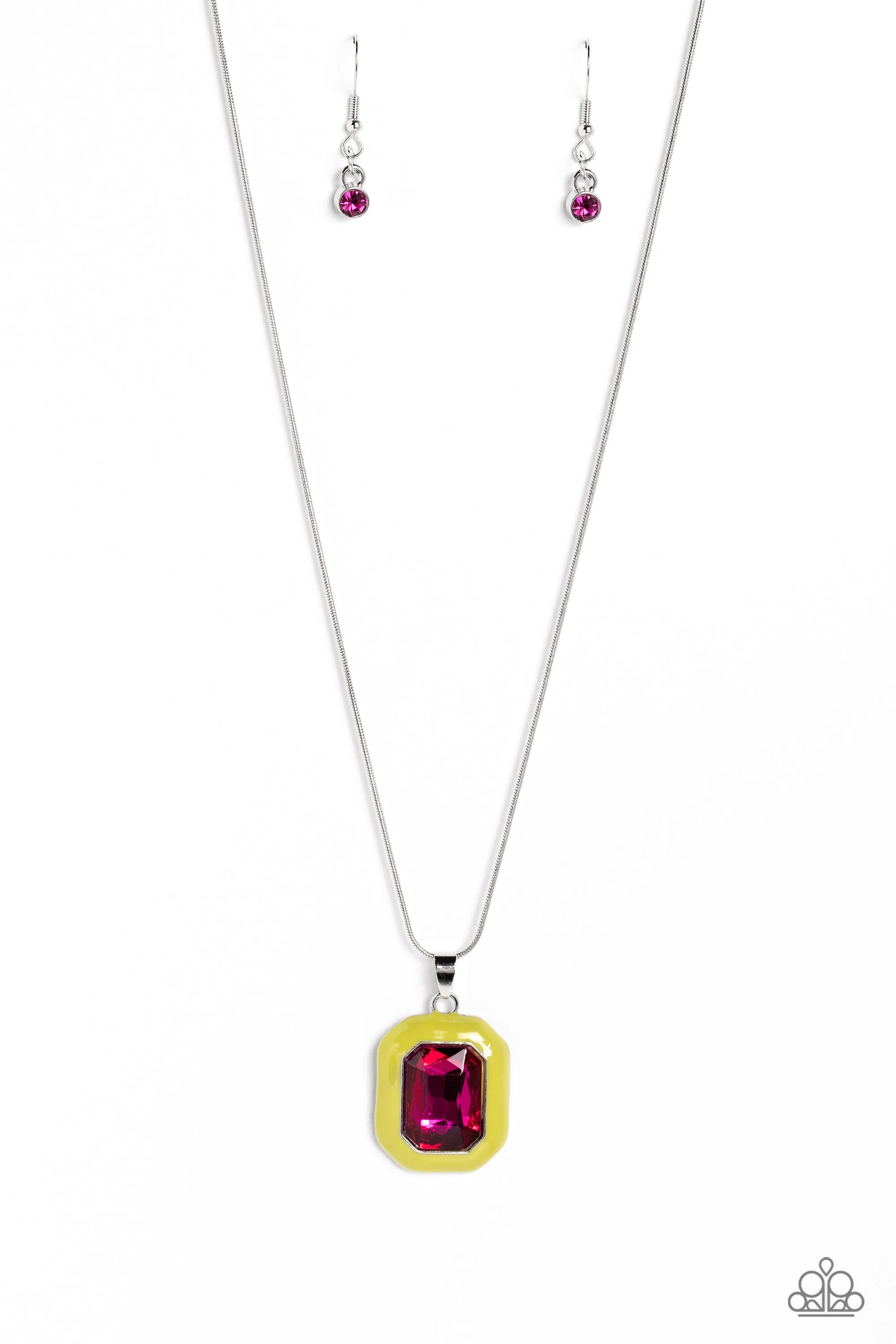 Paparazzi Emerald Energy - Multi Necklace