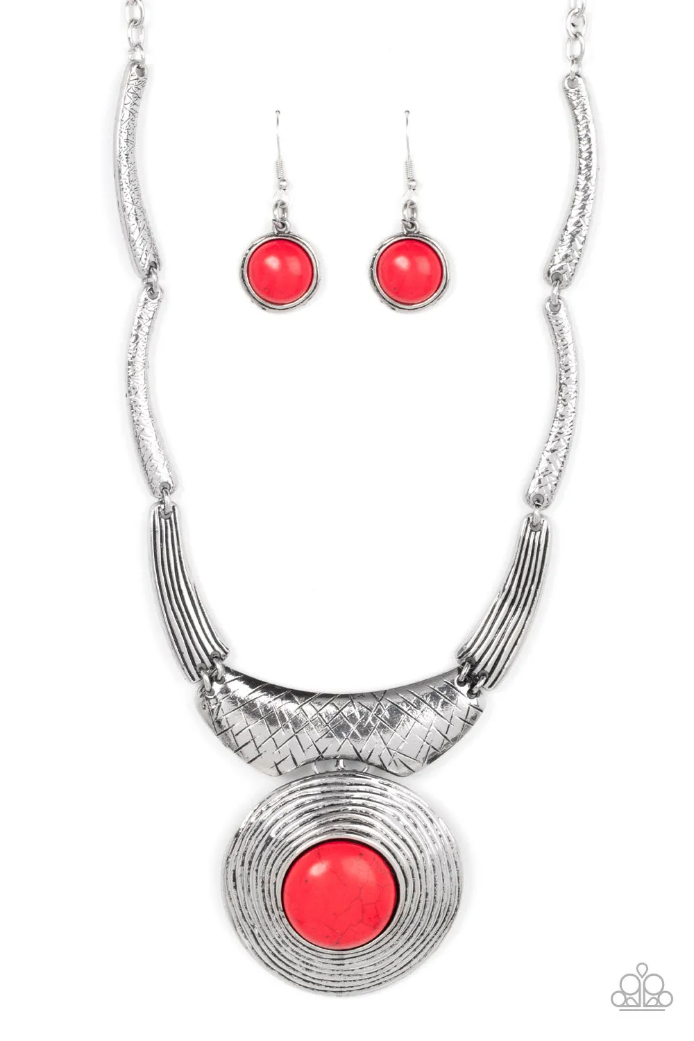 Paparazzi - EMPRESS-ive Resume - Red Necklace