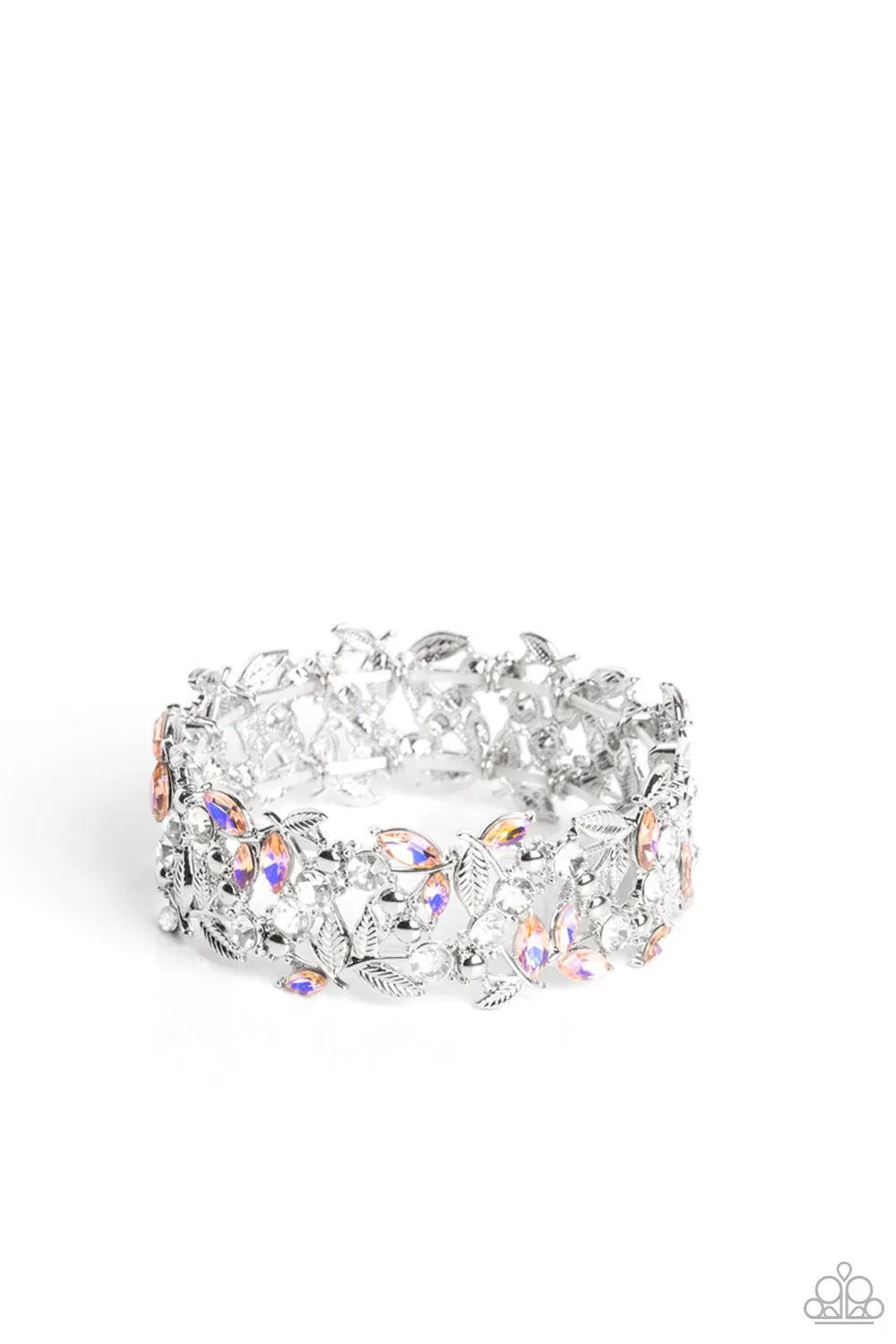 Paparazzi Feathered Finesse - Orange Bracelet