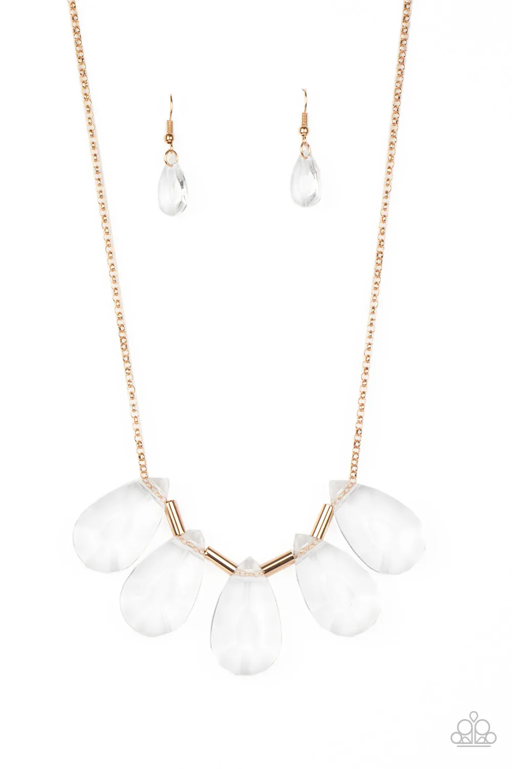 Paparazzi HEIR It Out - Gold Necklace