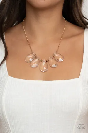 Paparazzi HEIR It Out - Gold Necklace