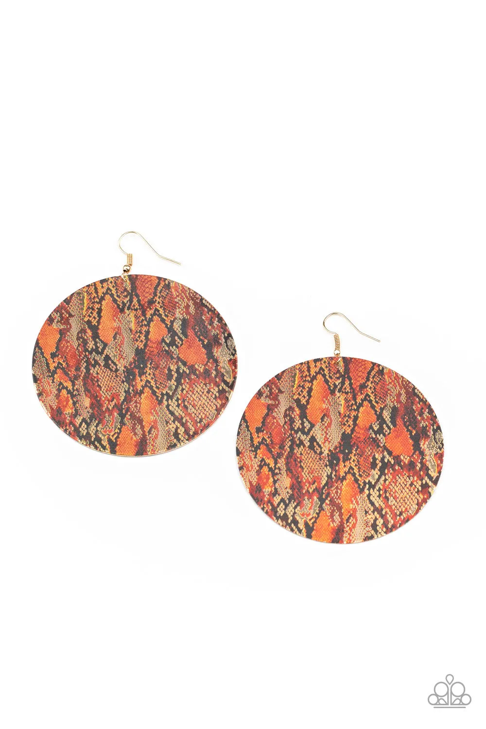 Paparazzi Im Only Animal - Multi Earrings