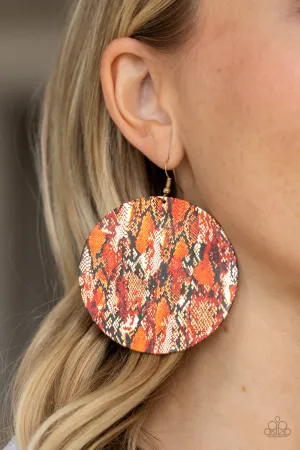 Paparazzi Im Only Animal - Multi Earrings