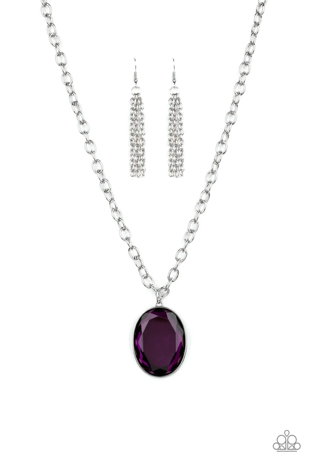 Paparazzi Light As HEIR Necklace Purple
