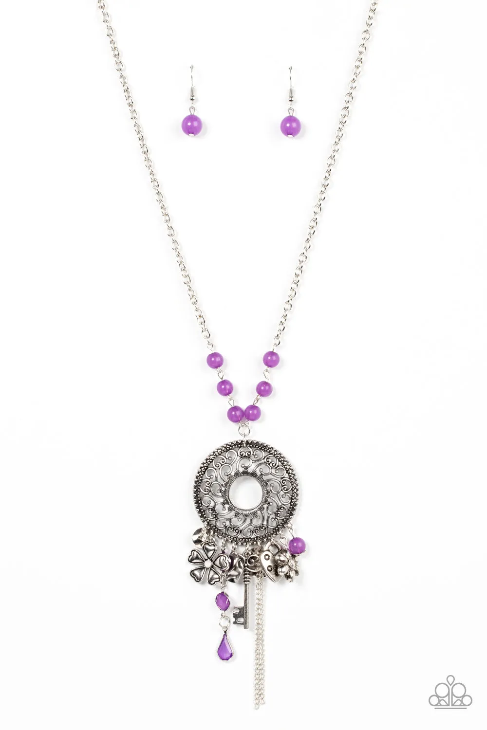 Paparazzi - Making Memories - Purple Necklace