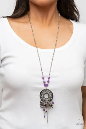 Paparazzi - Making Memories - Purple Necklace