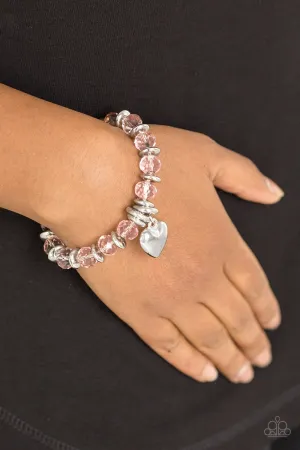 Paparazzi -  Need I say AMOUR? Pink Bracelet