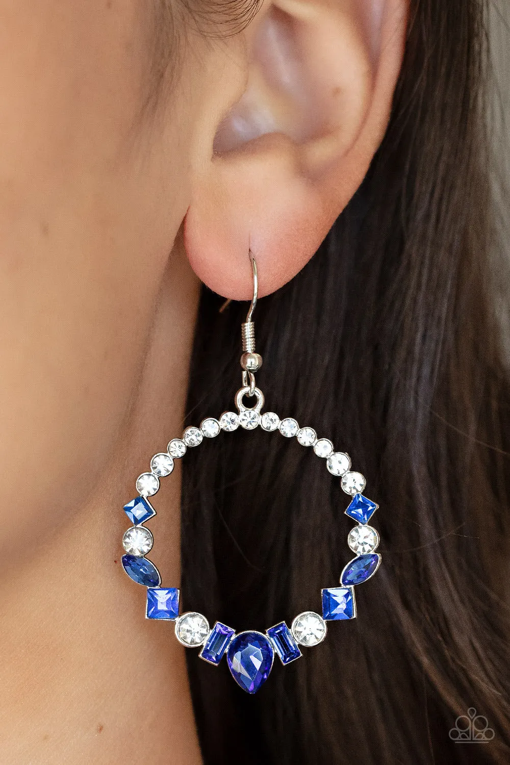 PAPARAZZI Revolutionary Refinement - Blue EARRINGS