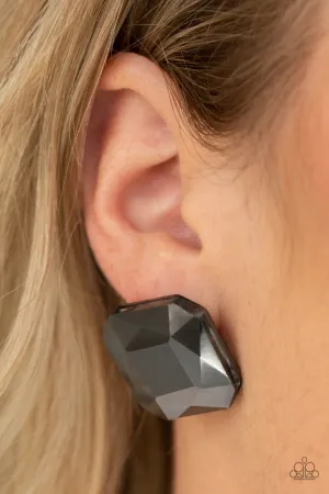 Paparazzi Show Glow Earrings Black