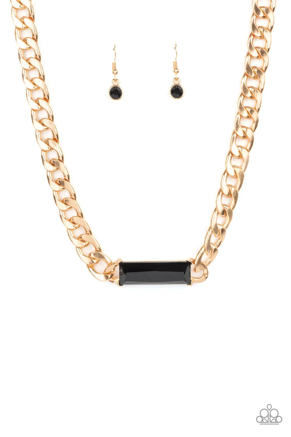 Paparazzi Urban Royalty - Gold Chain Necklace