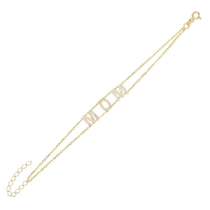 Pavé Mom Bracelet