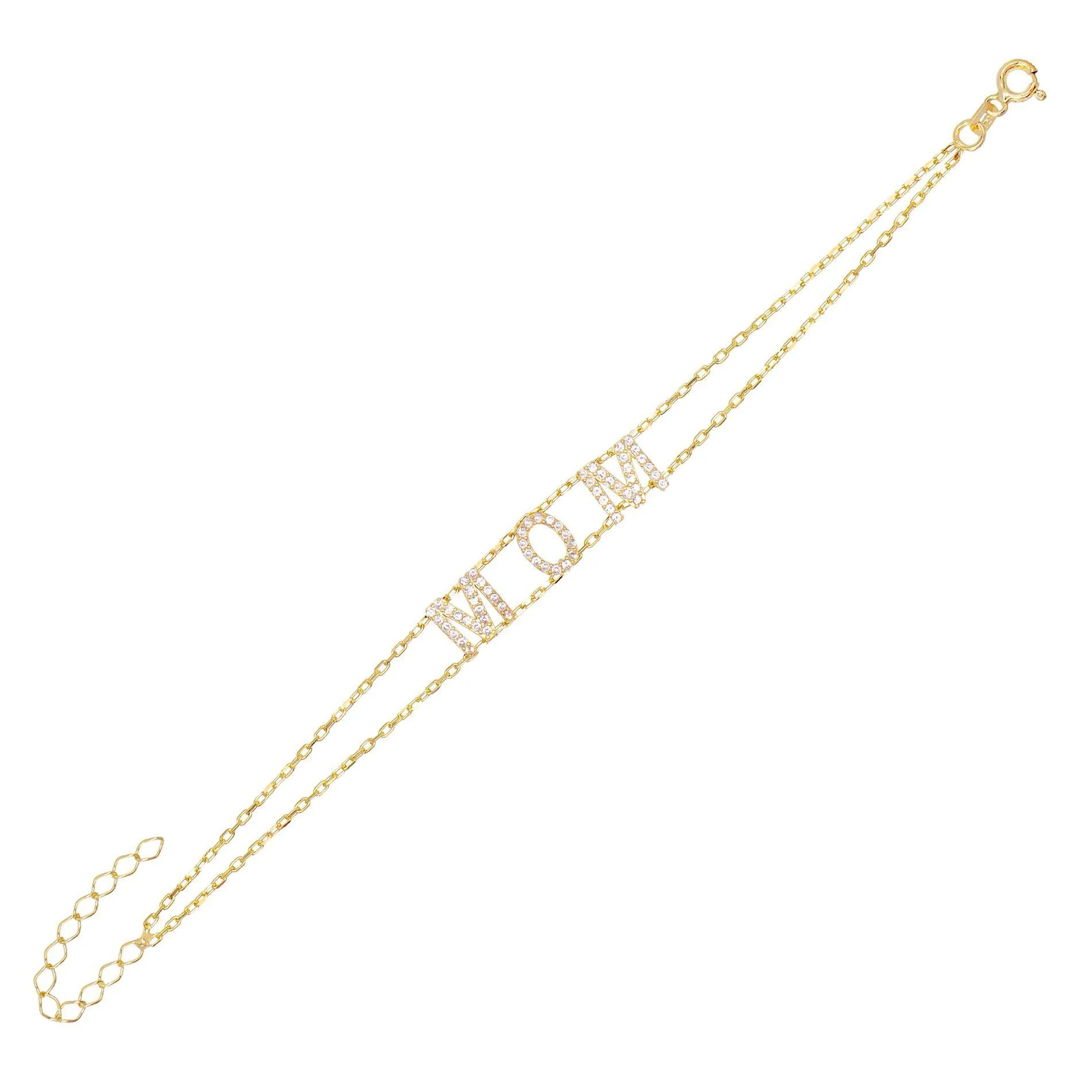 Pavé Mom Bracelet