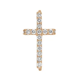 Pave Cross Ring