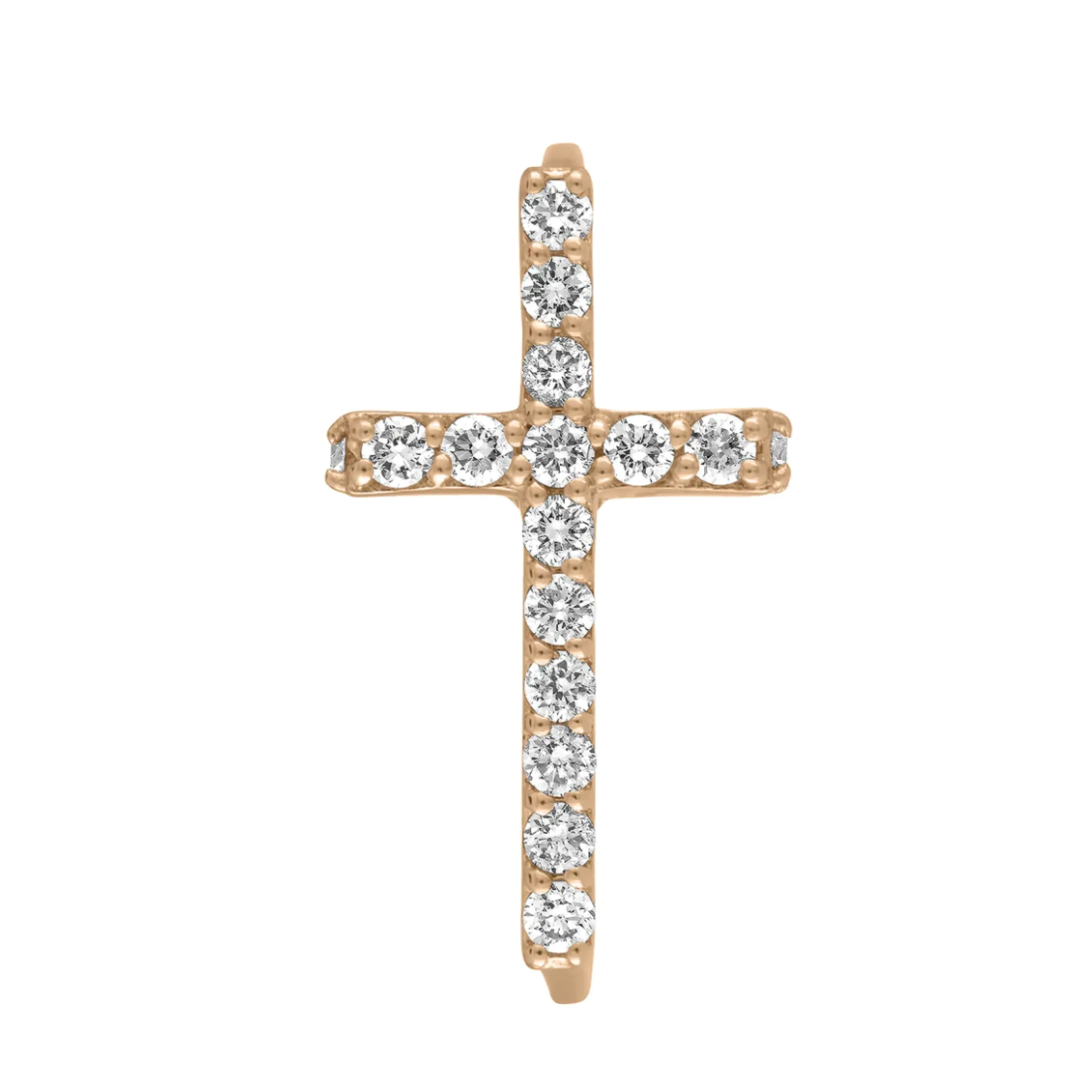 Pave Cross Ring