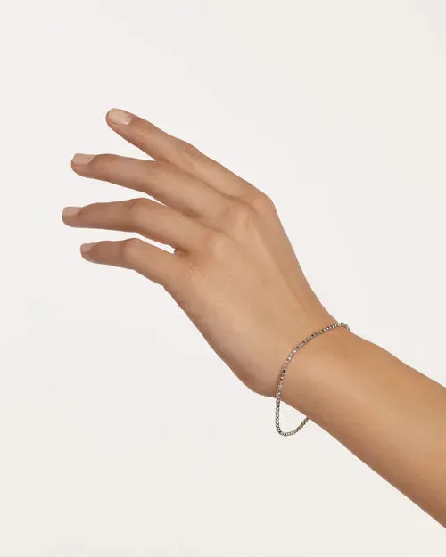 PDPAOLA Marina Silver Chain Bracelet