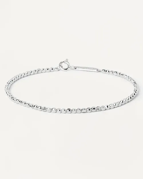PDPAOLA Marina Silver Chain Bracelet
