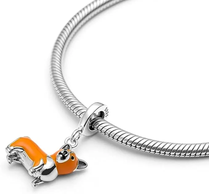 Pembroke Welsh Corgi Dangle Pendant Charm