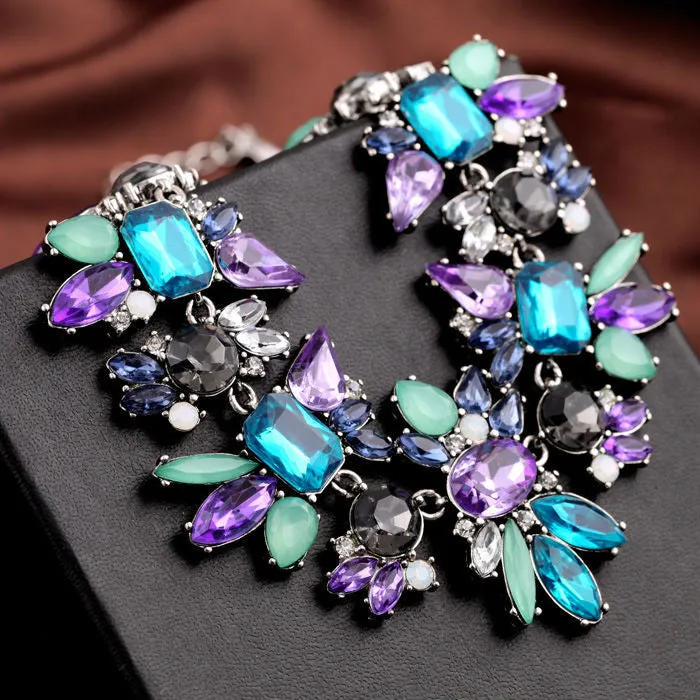 Perfumes Femininos Lariat New Arrival Hot Resin Valentine Day Fine Jewelry Natural Stone Necklace